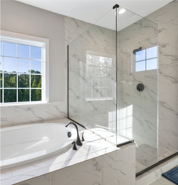 Custom shower design